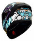 CASCO OBSIDIAN TLATOANI NEGRO AZUL MATE
